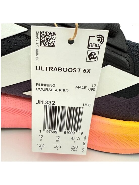 NEW adidas Ultraboost 5X Men\'s Running Shoes Black JI1332 main image 6